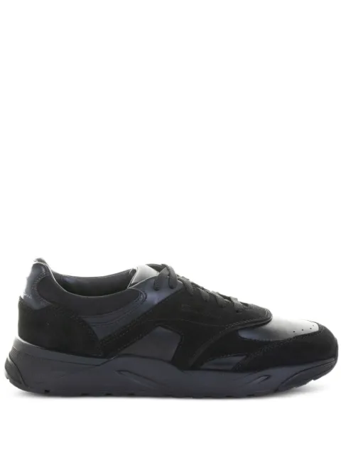 Santoni leather sneakers Black MBIM22112NERTKOH