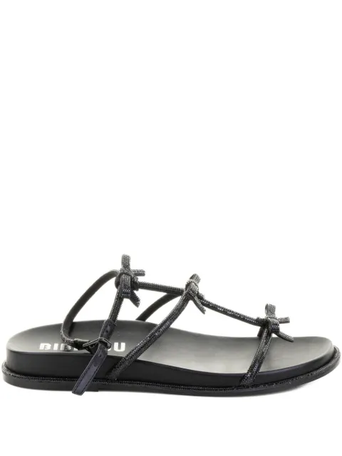 Bibi Lou bow-embellished sandals Black 846Z00HGNEGRO