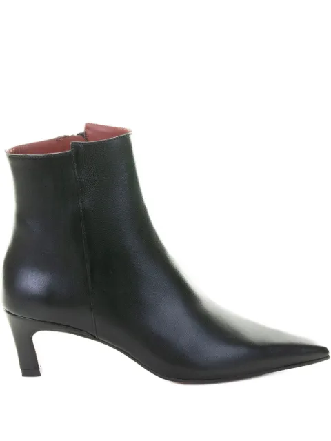 Roberto Festa nappa leather pointed-toe boots Green MILIANAPPANERO