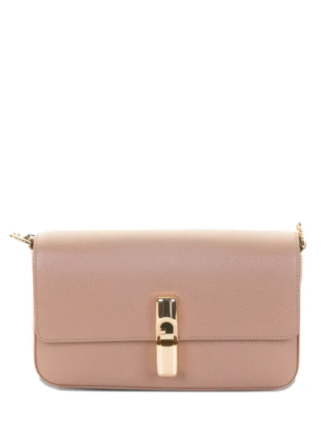Furla lock-detail leather shoulder bag Neutrals WB01826ARE0001257S