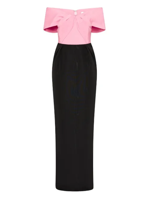 Rebecca Vallance Amaro off-shoulder maxi dress Pink 25041320