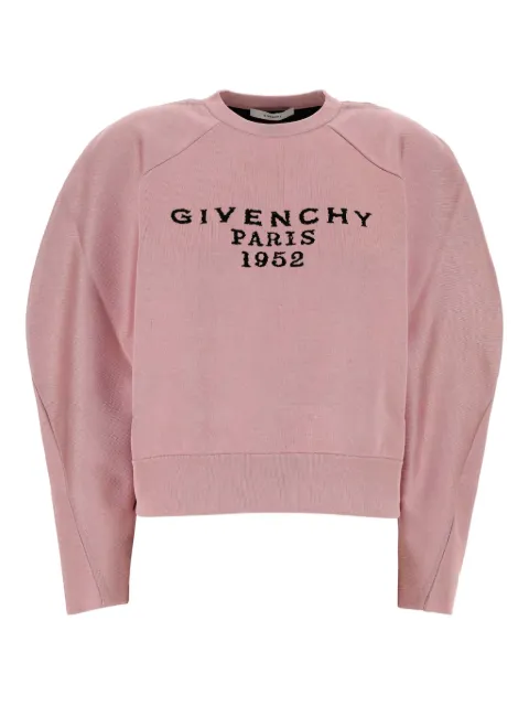 Givenchy puff-sleeve sweatshirt Pink BW90VK4ZSL