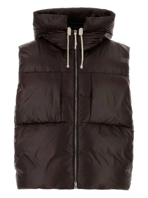 Jil Sander hooded quilted gilet Brown J40AF0175J70007