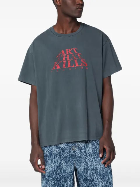 GALLERY DEPT. logo printed T-shirt Grey TFL10292LARC