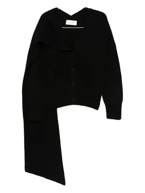 Christian Wijnants Khrami cardigan Black KHRAMISCARF8490