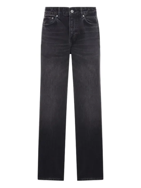 Represent logo-embroidered jeans Black MLM100333