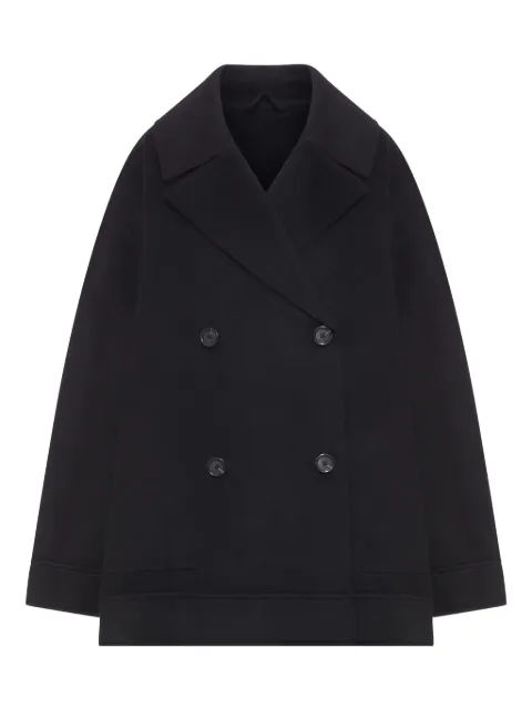 TOTEME double-breasted wool jacket Black 254WRO0227FB0466001