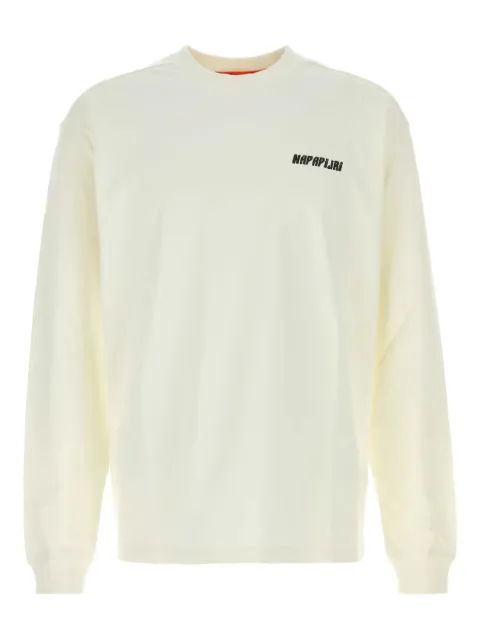 Napapijri Coldirai cotton T-shirt White NP0A88YC
