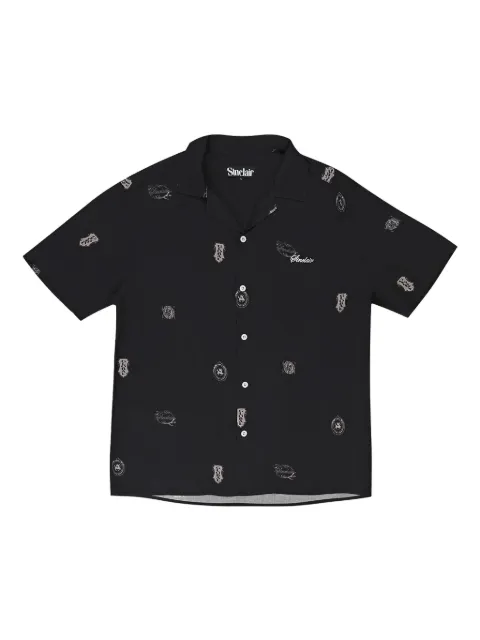 Sinclair short sleeve shirt Black LEGALTENDERVACATIONSHIRTBLACK
