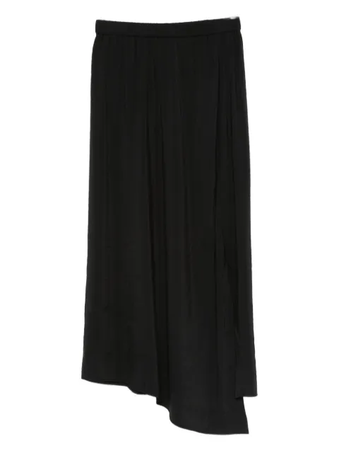 Christian Wijnants asymmetric midi skirt Black SOBAT8420
