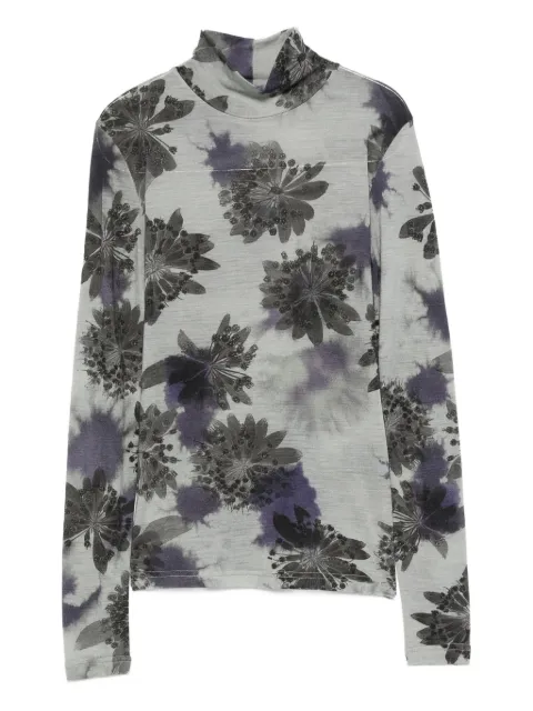 Christian Wijnants Tugal secondskin top Grey TUGAL8406
