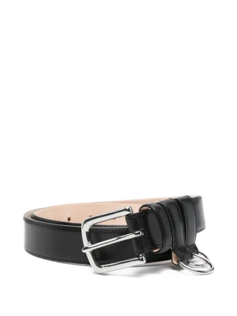 Tibi leather belt Black AF25MB0201
