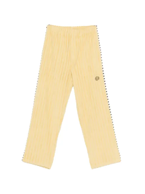 BODE Croquet Ground track pants Yellow MRS26CS023