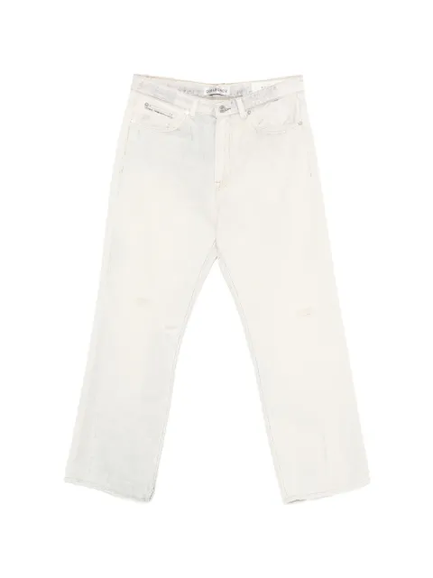 OUR LEGACY Third Cut wide-leg distressed jeans White M2265TDI