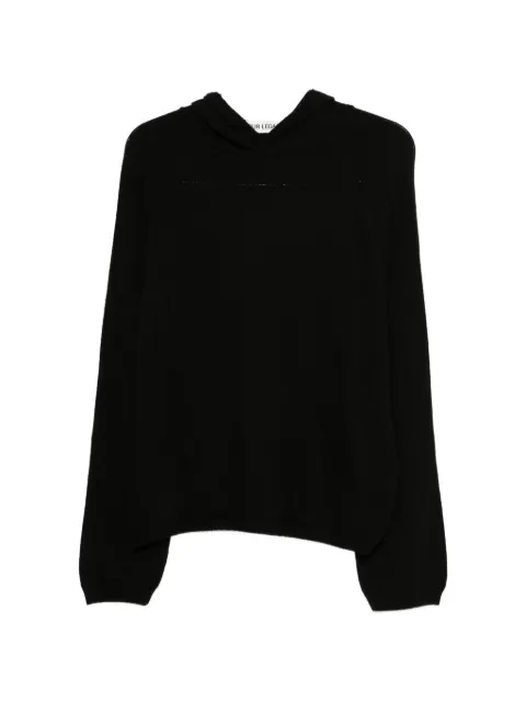 OUR LEGACY raglan-sleeve hoodie Black M2263KA