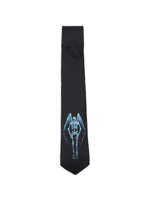 OUR LEGACY graphic-printed tie Black A2668TF