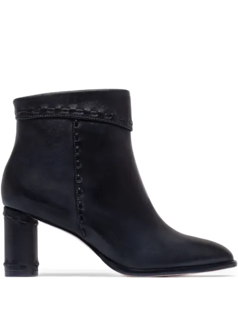 Bernardo Bernardo 1946 7.6 Gene block-heel boots Black GENE