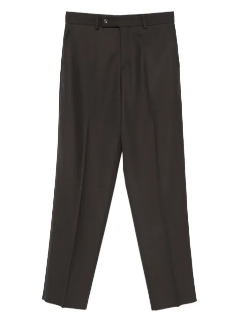 FENDI straight-leg trousers Brown FB1089ASCB