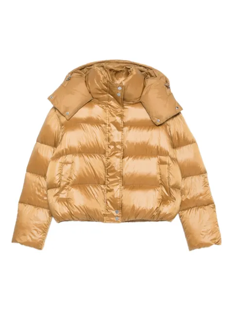 Patrizia Pepe padded hooded jacket Neutrals 2O0050A9M0