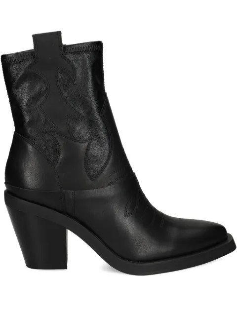 Ash 80mm Jagger paneled ankle boots Black 151651