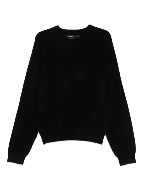 Frenckenberger crew-neck sweater Black W252012F