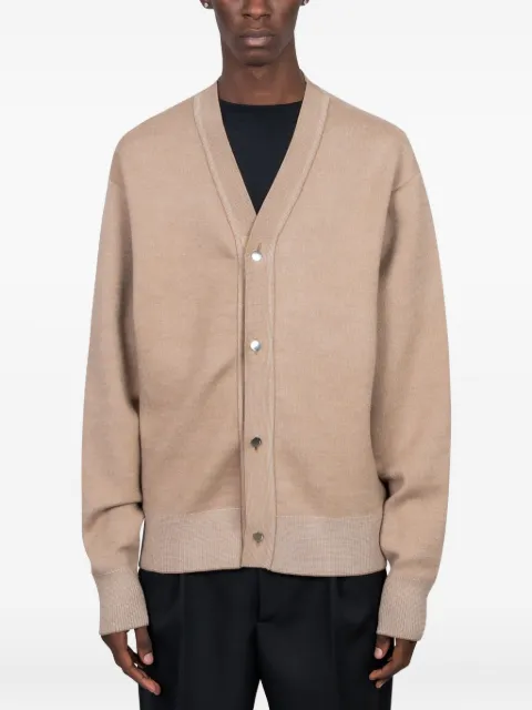 Jacquemus buttoned V-neck cardigan Neutrals CDM00292CK00185