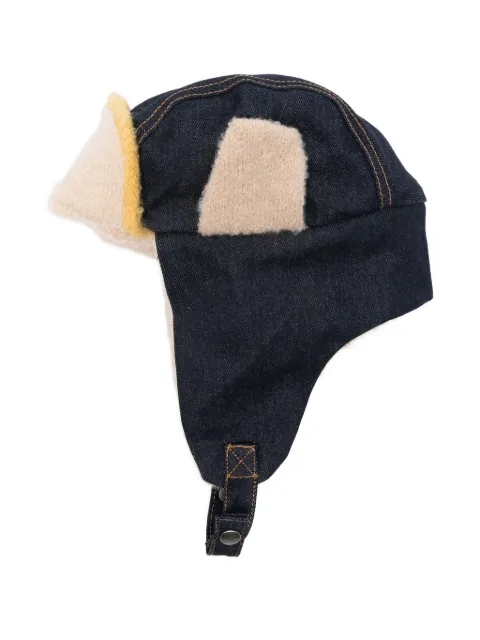 Charles Jeffrey Loverboy shearling hat Blue 052131201