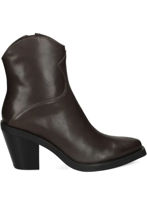 Ash 85mm JUDY leather boots Brown 139737