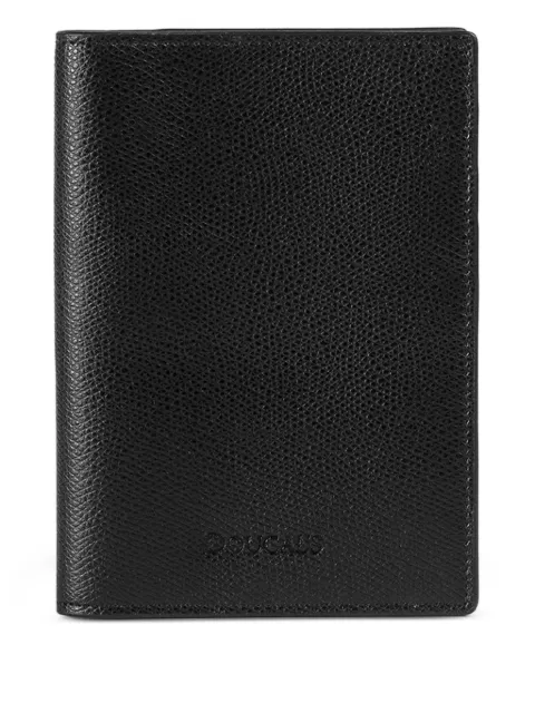 Doucal's leather passport holder Black DA0014PA0N00