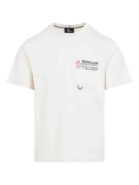 Moncler Grenoble graphic cotton T-shirt White K20978C0000989AZ9