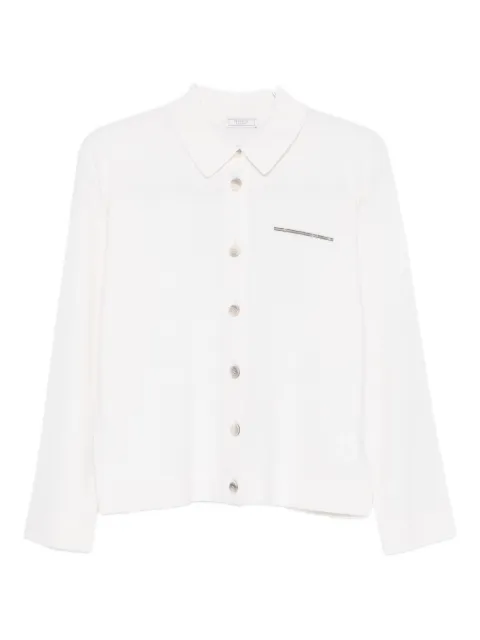 Peserico buttoned cardigan White A99318F12K09010