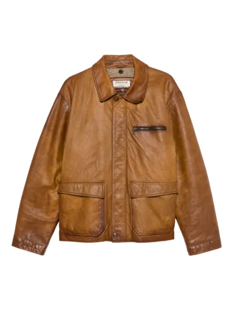 A.N.G.E.L.O. Vintage Cult 1990s leather jacket Brown AN700BQ