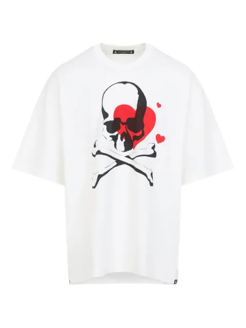 Mastermind Japan skull-print T-shirt White MJ25E15TS115012