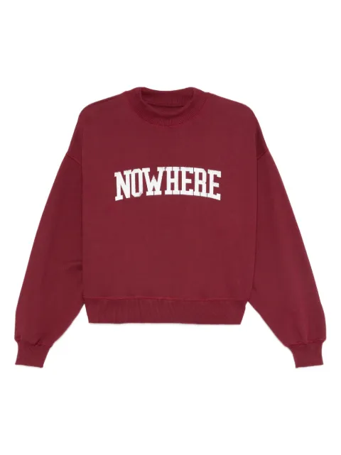 THE NEW SOCIETY graphic-print sweatshirt Red AW25WSWT4C49