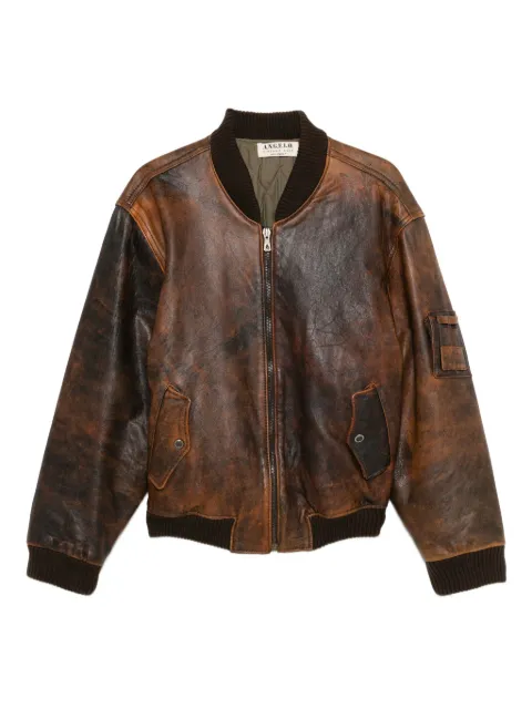 A.N.G.E.L.O. Vintage Cult 1990s leather jacket Brown AN600BO