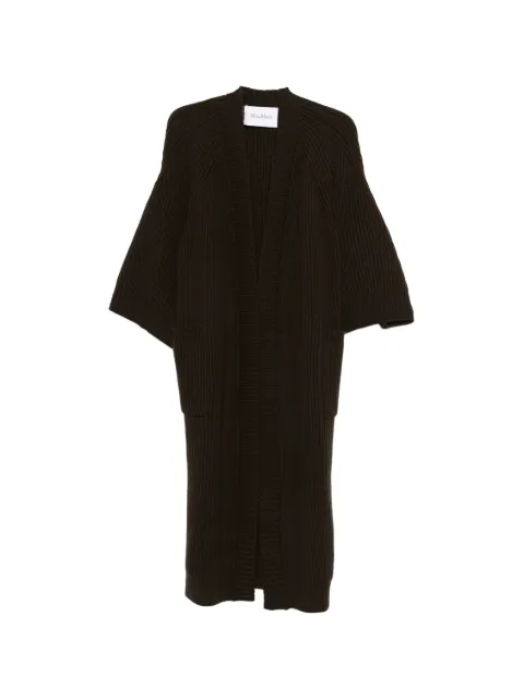 Max Mara cropped-sleeve cardi coat Green 2521346113600