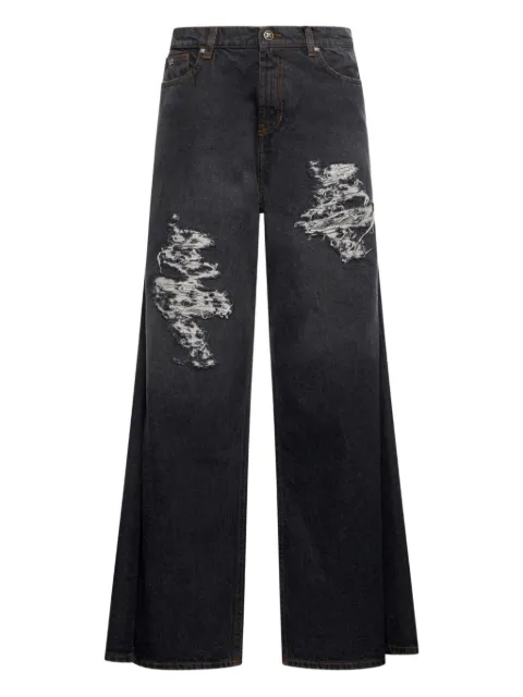 John Richmond ripped-detail jeans Blue RWA25228JE