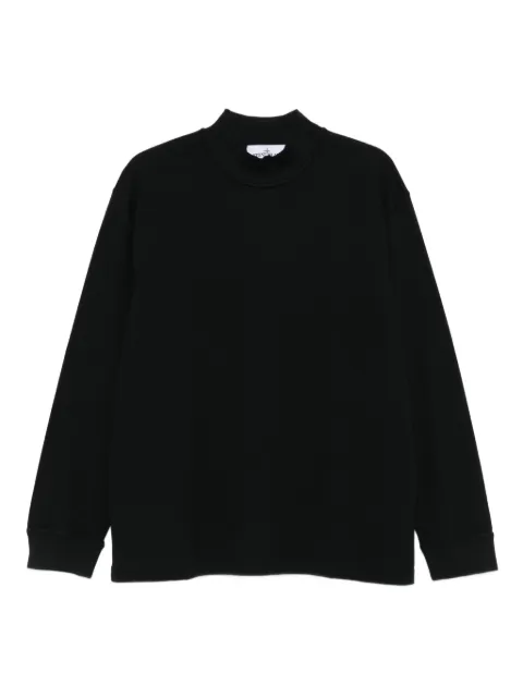 Stone Island long-sleeve high-neck sweater Black K2S152100006S0115