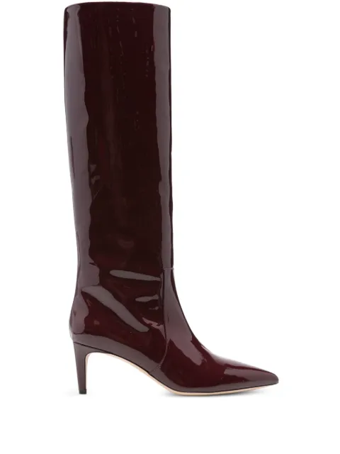 Paris Texas 60mm patent-leather boots Red PX504XVN01