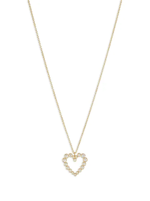 Sophie Bille Brahe 18K recycled yellow gold Soprano Coeur diamond necklace Gold NL24LEBEZHRTWH