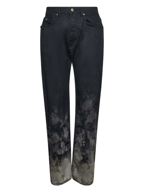 John Richmond bleached-hem jeans Black RMA25041JE
