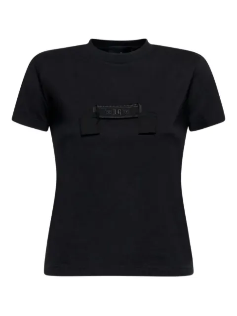 John Richmond logo-detail T-shirt Black RWA25106TS