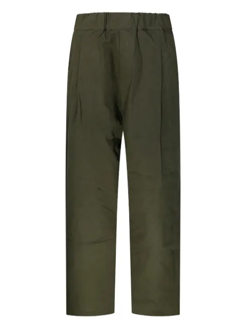 A Paper Kid elasticated-waistband trousers Green F5PKMAPA154