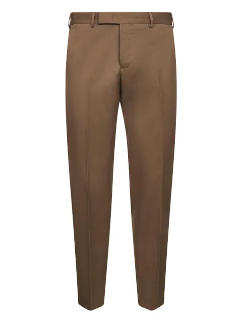 PT Torino wool trousers Brown CORFZ1Z00FWDSD740100
