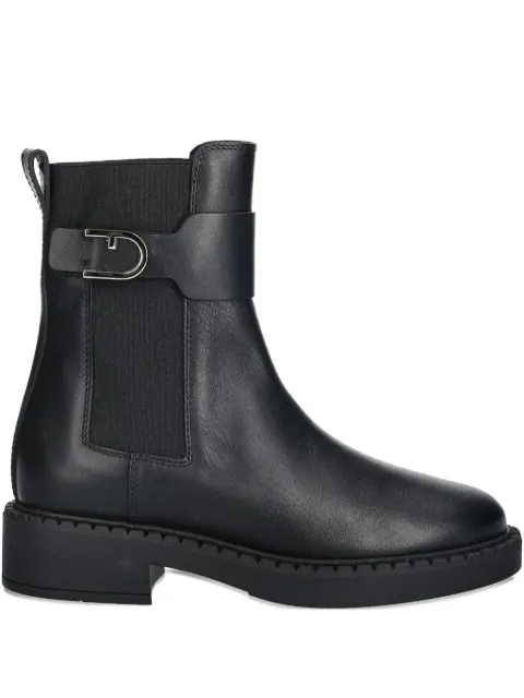 Furla New Legacy buckle-strap chelsea boots Black YK09FNLBX0283
