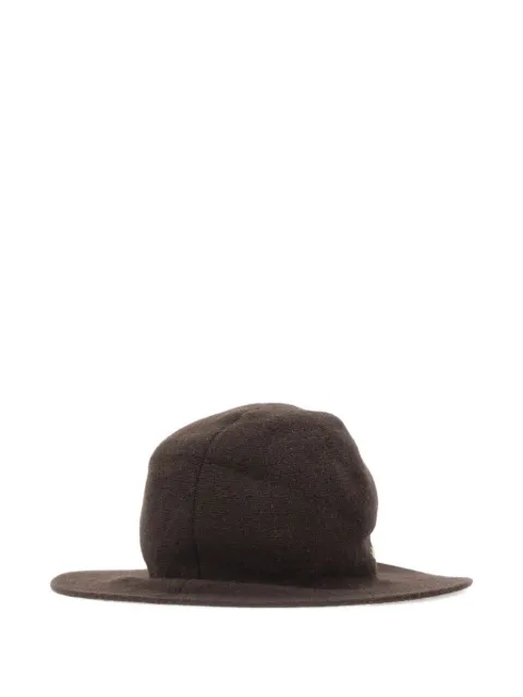Borsalino Angelina round-crown hat Brown 130389PM211