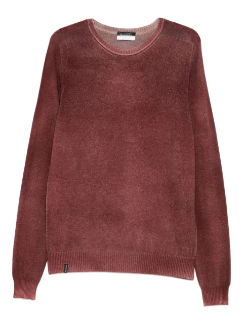 AROVESCIO crew-neck sweater Red M100103
