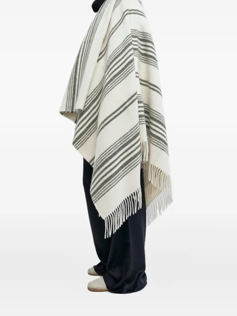 Lagomoro GILA virgin wool blanket (180cm x 135cm) White GILA