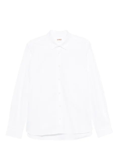 YMC organic cotton-blend shirt White P2ZAH