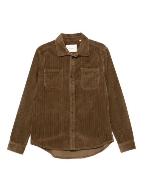 Les Deux patch-pocket corduroy shirt Brown 1000541